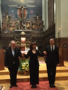 Auftritt von Slavko Pergar und Vladimir Čadež in der Slowenisch katholischen Mission in Berlin und Hamburg