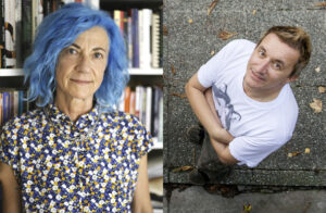 Branje s Suzano Tratnik in Branetom Mozetičem