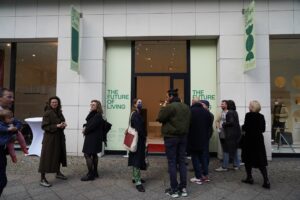 Iz otvoritve predstave Prihodnost bivanja