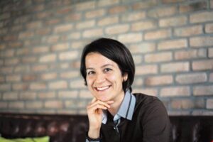 Kristina Hočevar na konferenci Queer*East