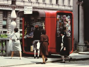 Sistemska modularna arhitektura Saše J. Mächtiga, primer kiosk K67