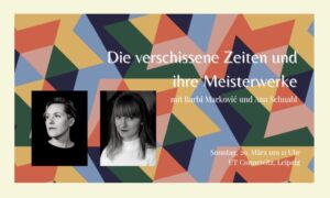 Verschissene Zeiten und ihre Meisterwerke. Zwei Autorinnen – zwei Welten