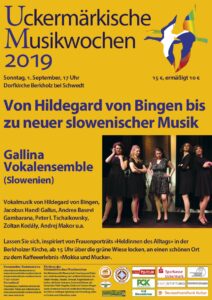 Von Hildegard von Bingen bis zu neuer slowenischer Musik