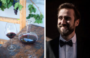 Weinverkostung mit dem slowenischen Sommelier Ožbej Peterle